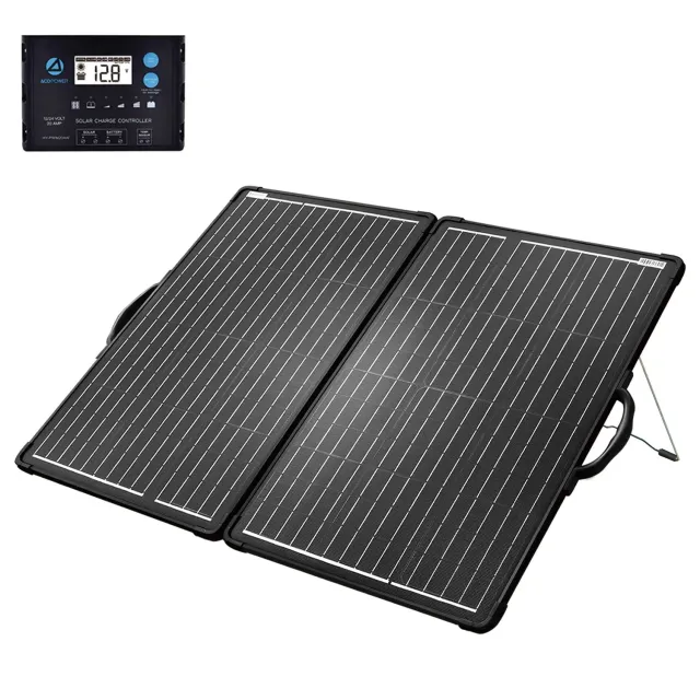 ACOPOWER PLK Kit Panou Solar Portabil 120W + 20A
