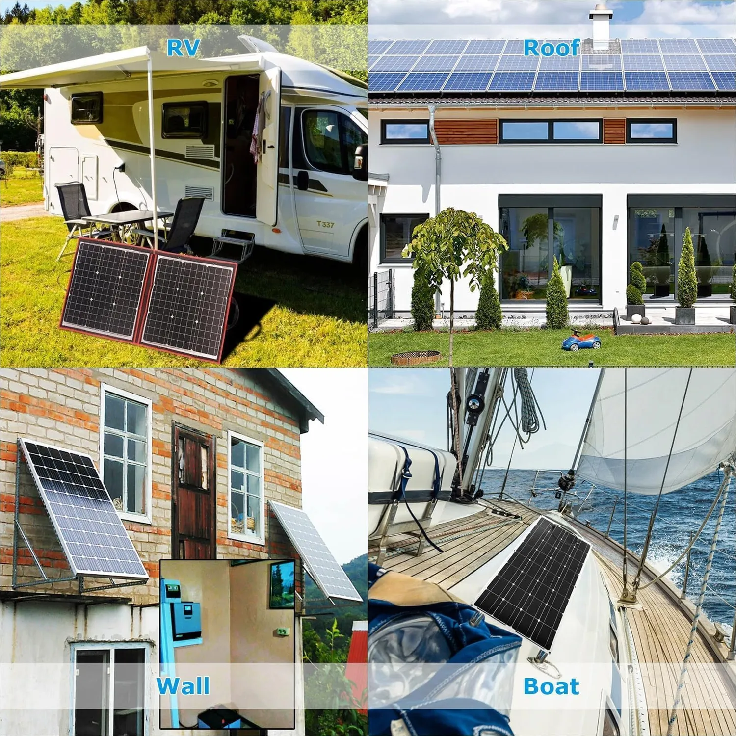 ACOPOWER suport reglabil panouri solare 50-400W aluminiu