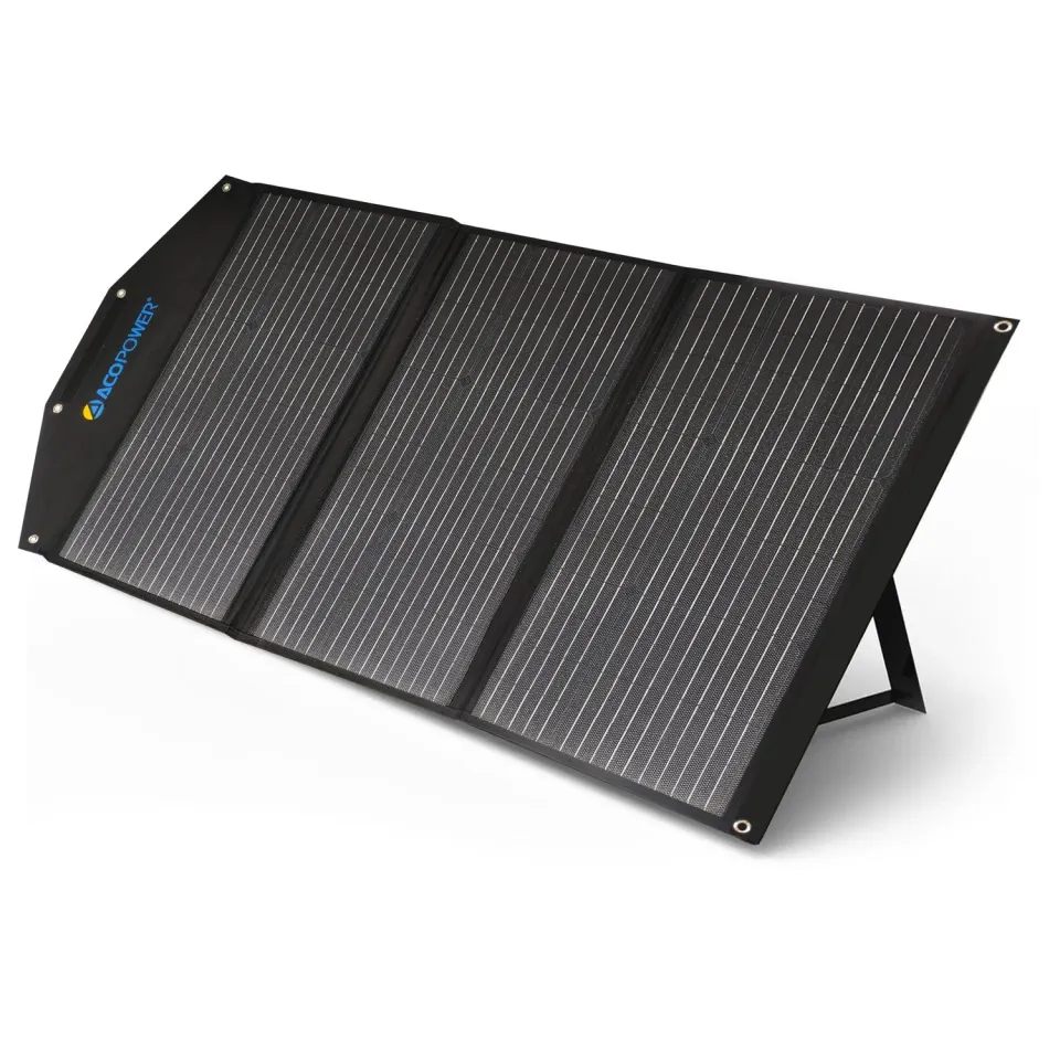 ACOPOWER 90W kit panou solar pliabil valiză fără regulator