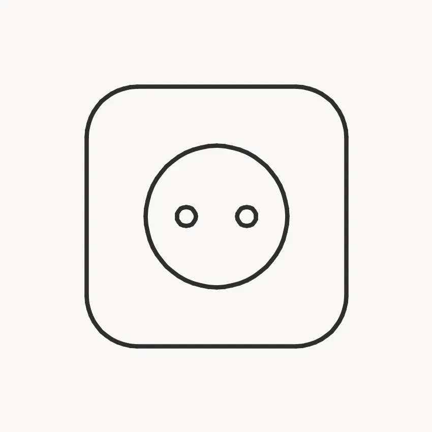 ARCswitch Vectis Cube priză simplă ramă magnetică