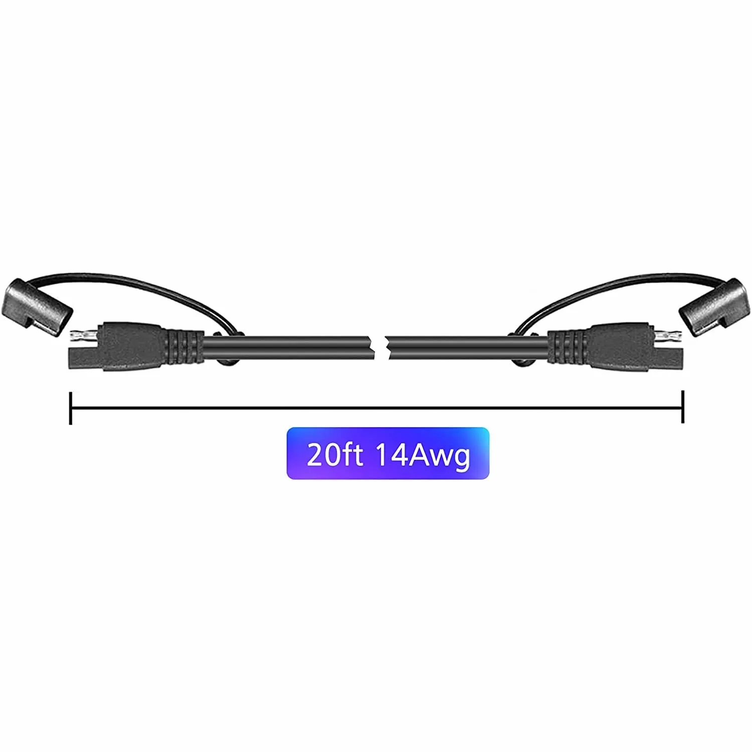 ACOPOWER SAE cablu prelungitor 14AWG 20ft 6m solar
