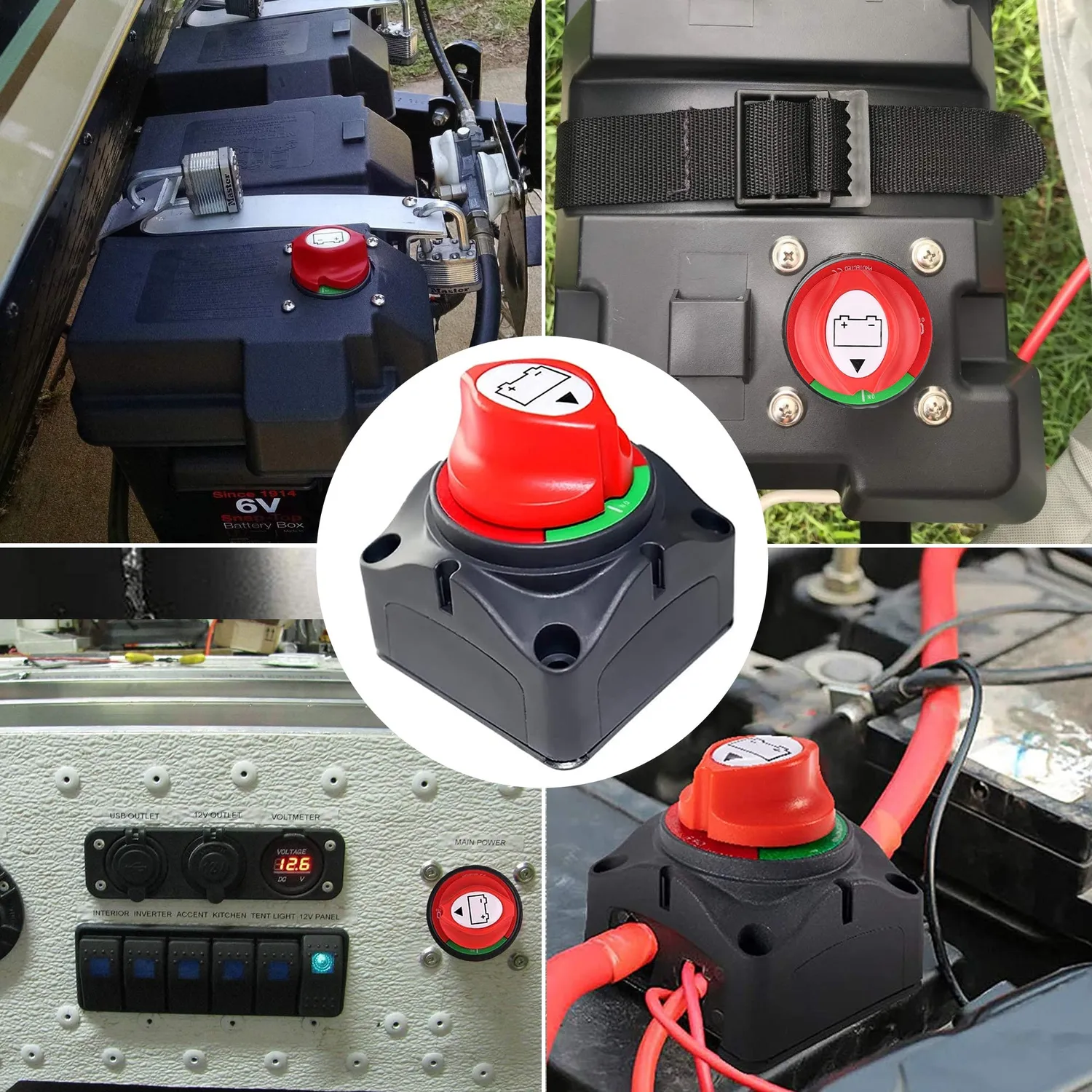 ACOPOWER 12-48V întrerupător baterie 275A