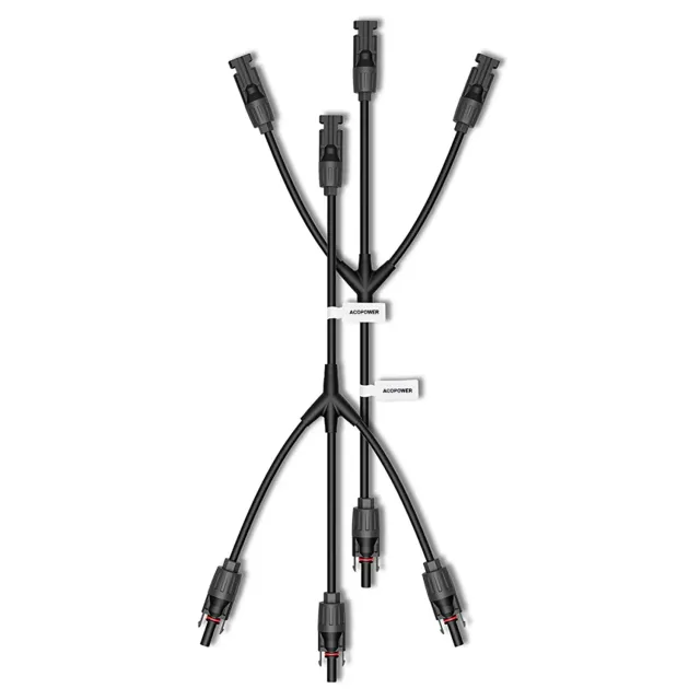 ACOPOWER cablu ramificatie solara Y 1 la 3 MMMF+FFFM