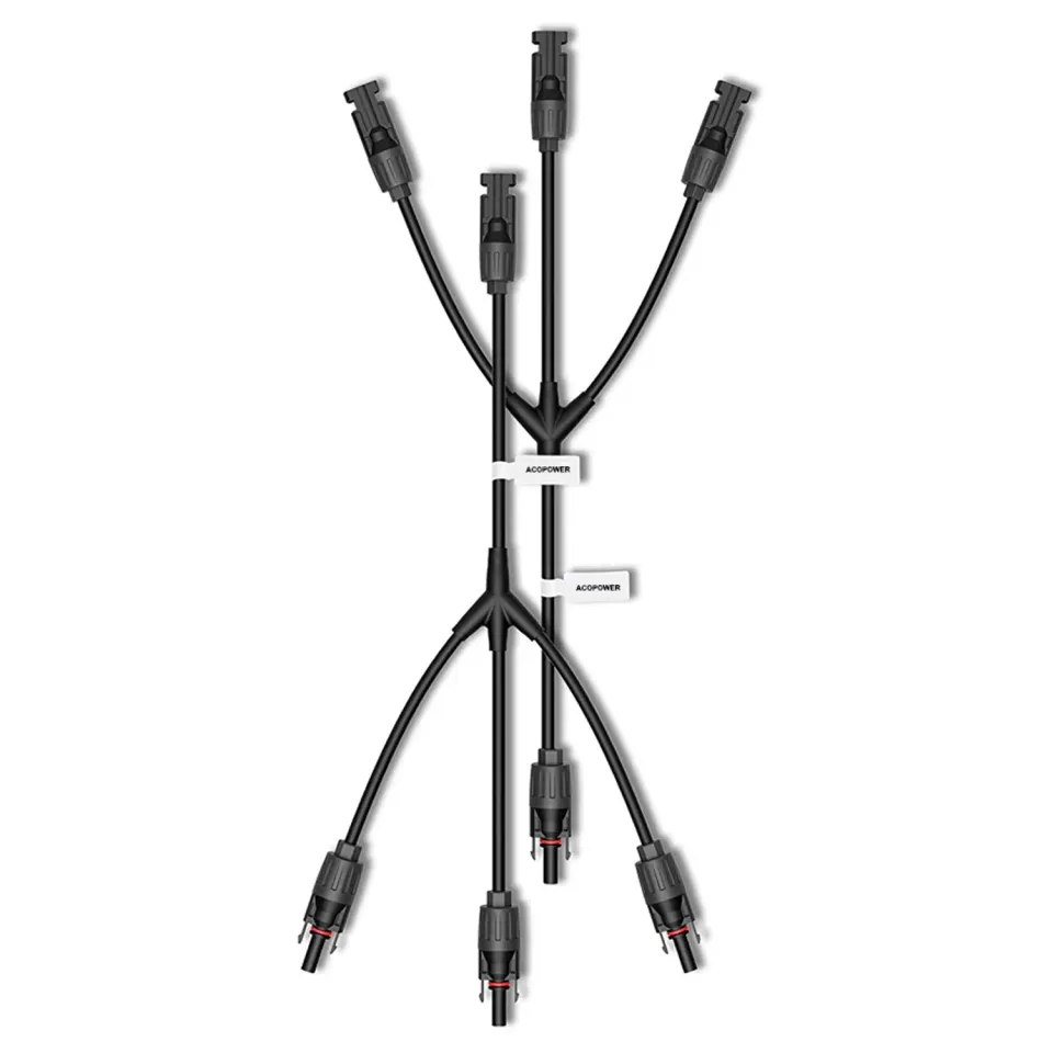 ACOPOWER cablu ramificatie solara Y 1 la 3 MMMF+FFFM