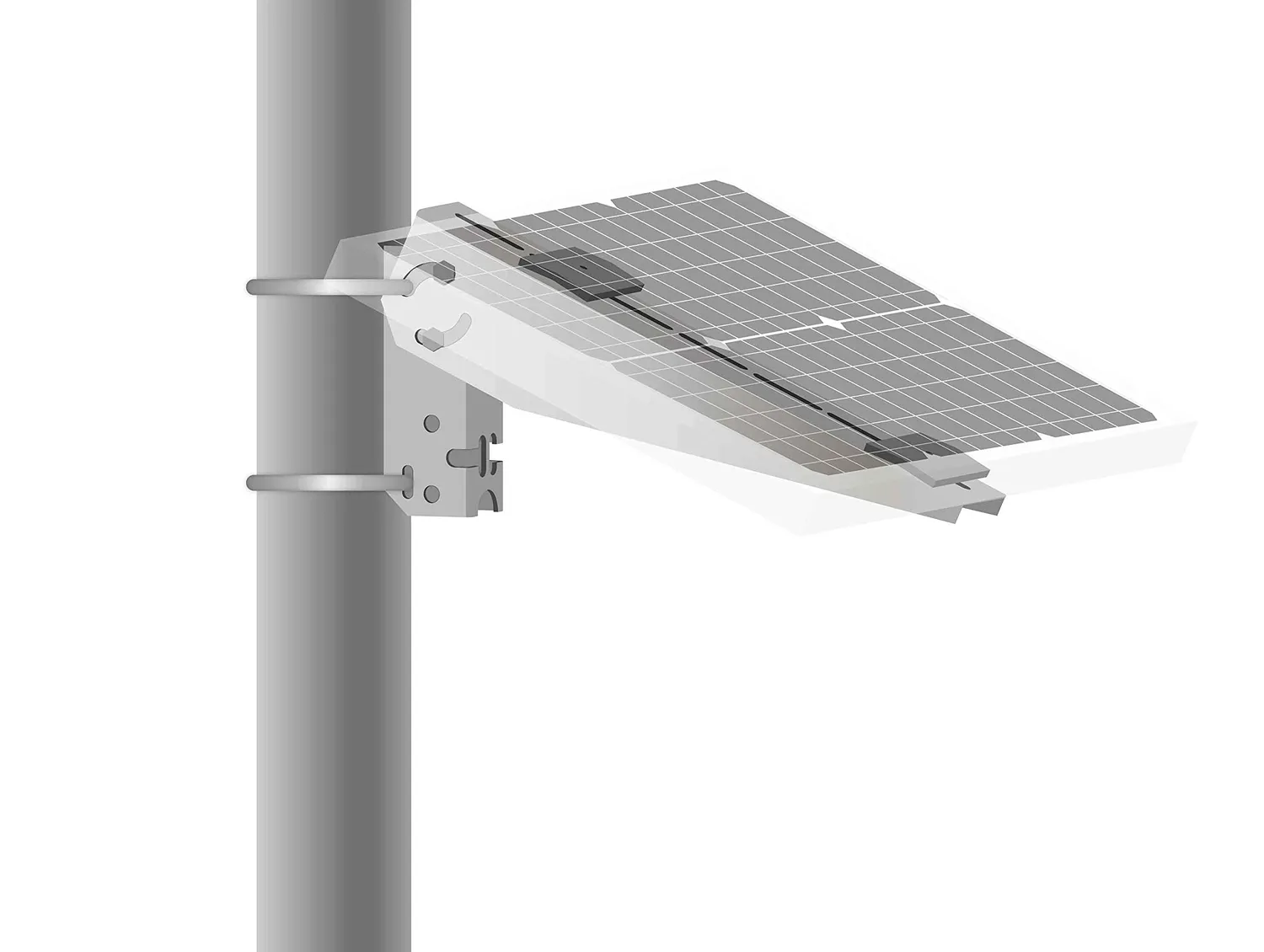 ACOPOWER suport panou solar 5W-35W reglabil aluminiu