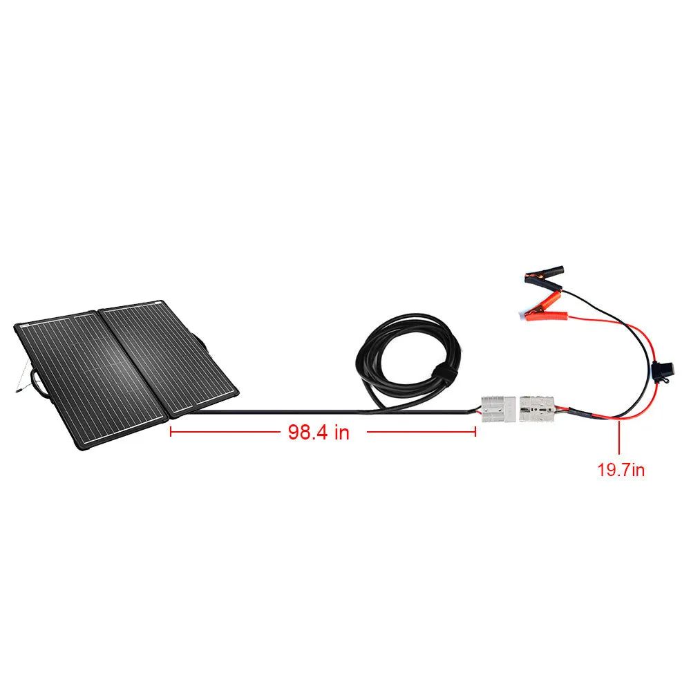 ACOPOWER PLK Kit Panou Solar Portabil 120W + 20A