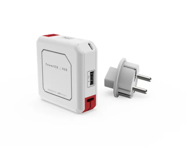 PowerCube PowerUSB hub USB statie incarcare 4 porturi