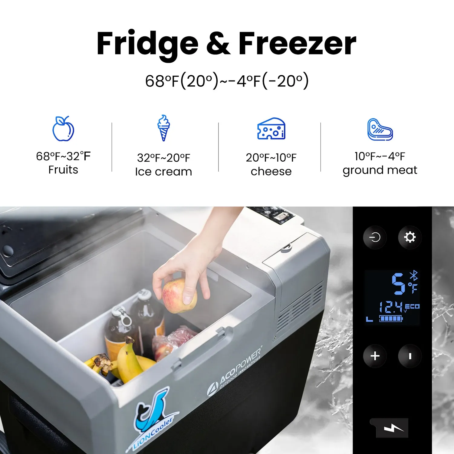 ACOPOWER LiONCooler Pro Frigider Auto Portabil 30L