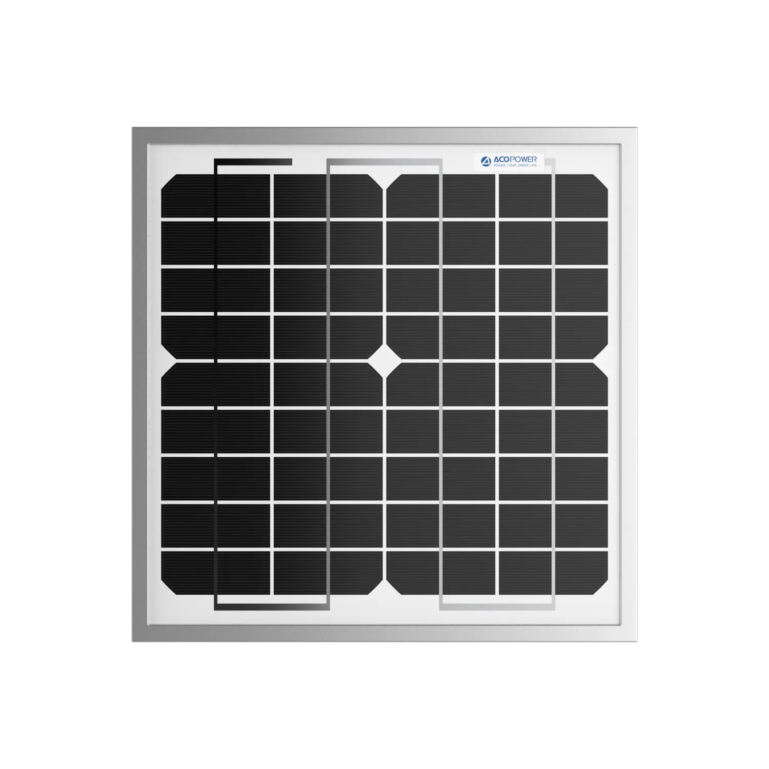 ACOPOWER panou solar 10W 12V monocristalin