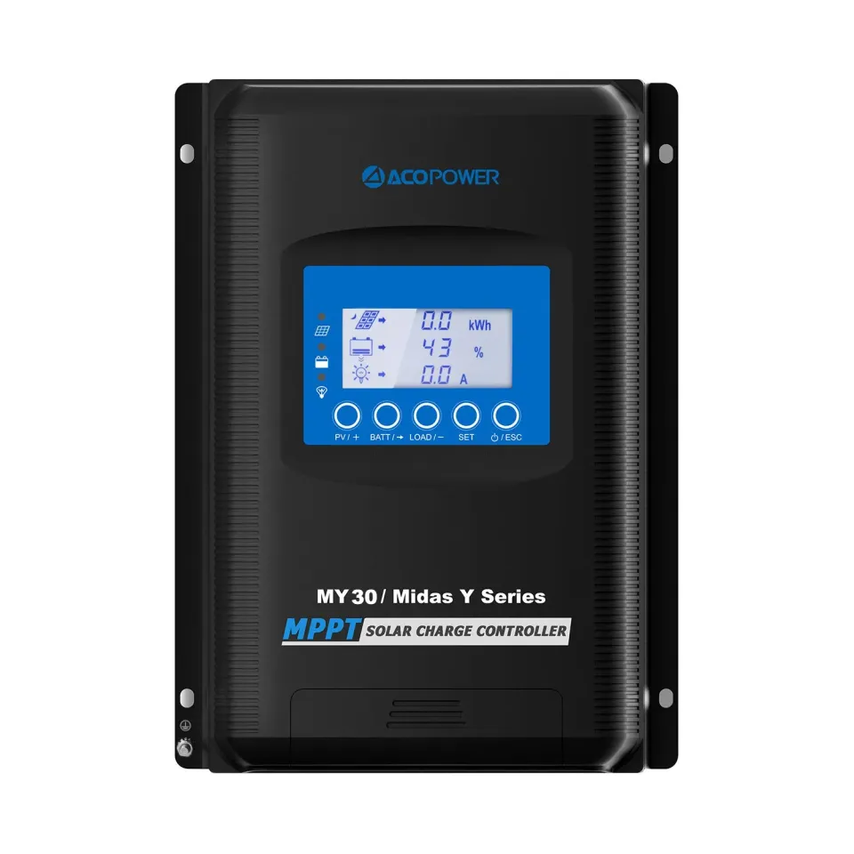 ACOPOWER Midas 30A controler solar MPPT 12V/24V LiFePO4