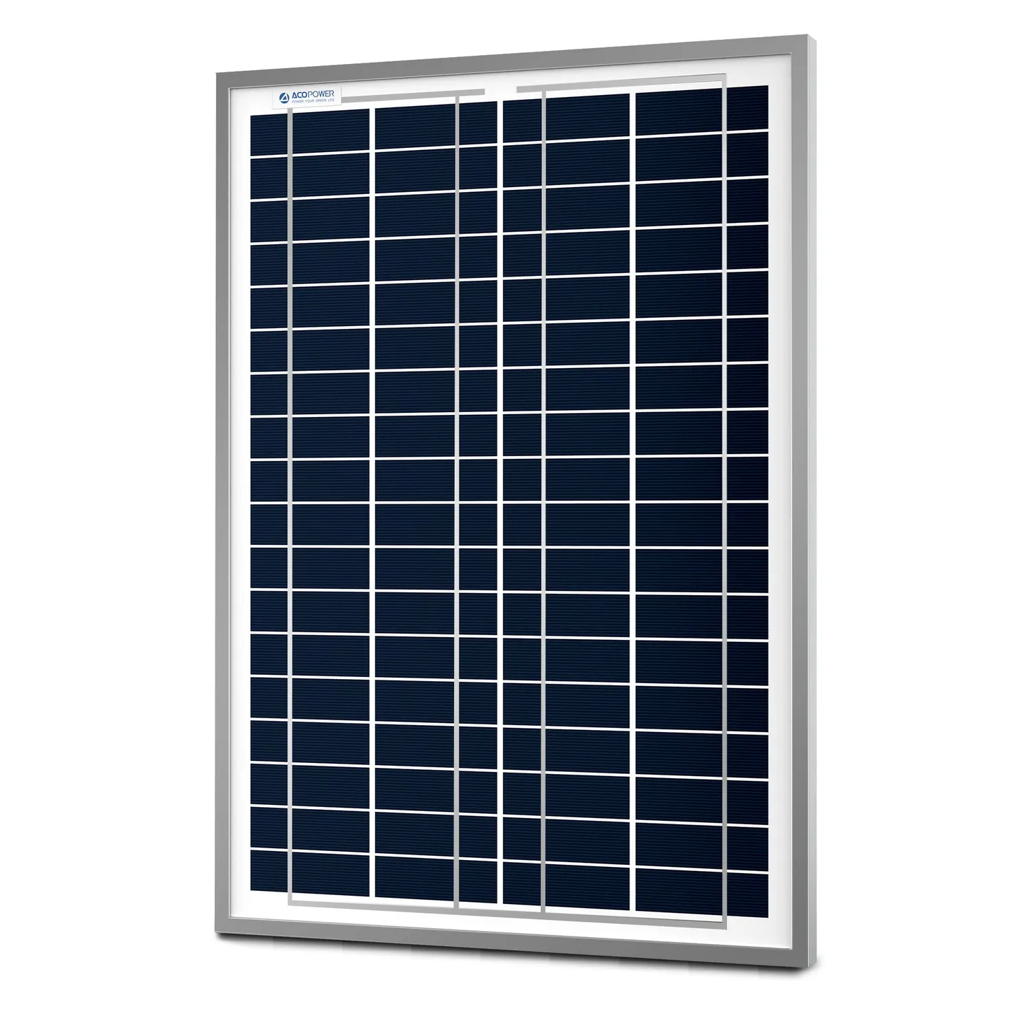 ACOPOWER Panou solar policristalin 15W 12V varianta 15W