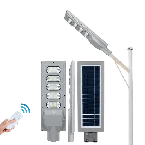 Rom Cablu All in One lampa stradala solara set cu stalp