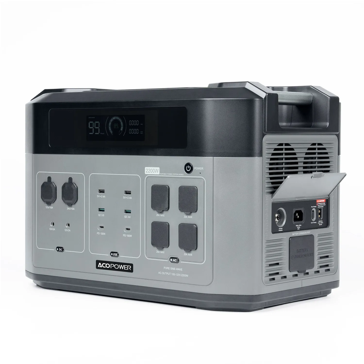 ACOPOWER BP2000 Generator Solar Portabil 2200W LiFePO4