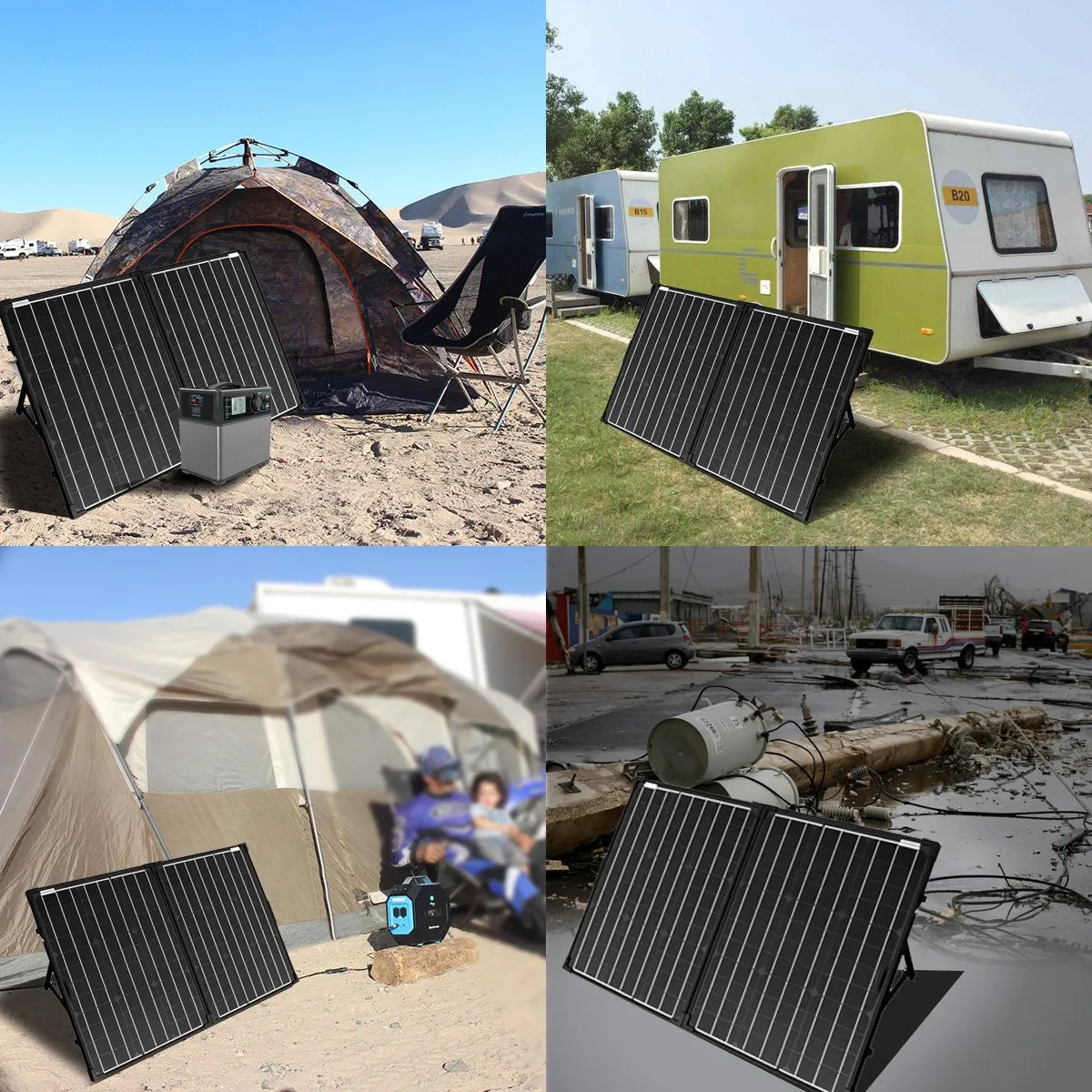 ACOPOWER ProteusX 100W 12V kit panou solar pliabil