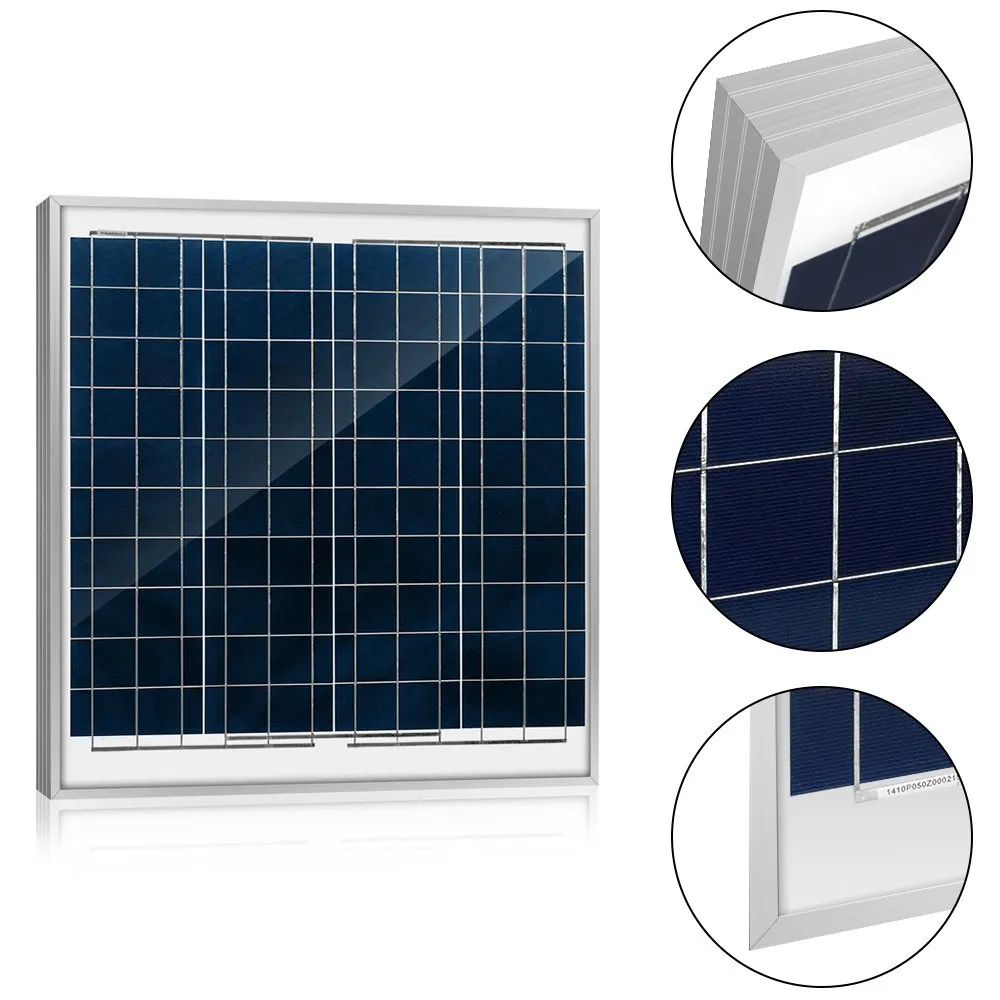 ACOPOWER 60W 12V kit panou solar policristalin