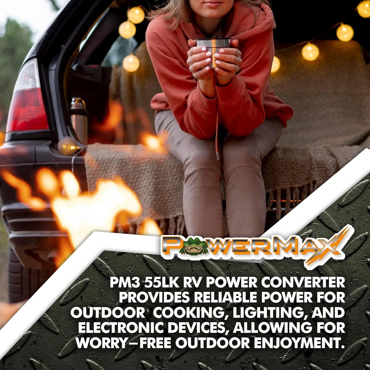ACOPOWER PM3-55 convertor RV 55A 13.6-14.4V silencios