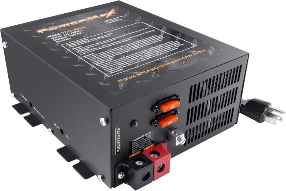 ACOPOWER PM3-55 convertor RV 55A 13.6-14.4V silencios