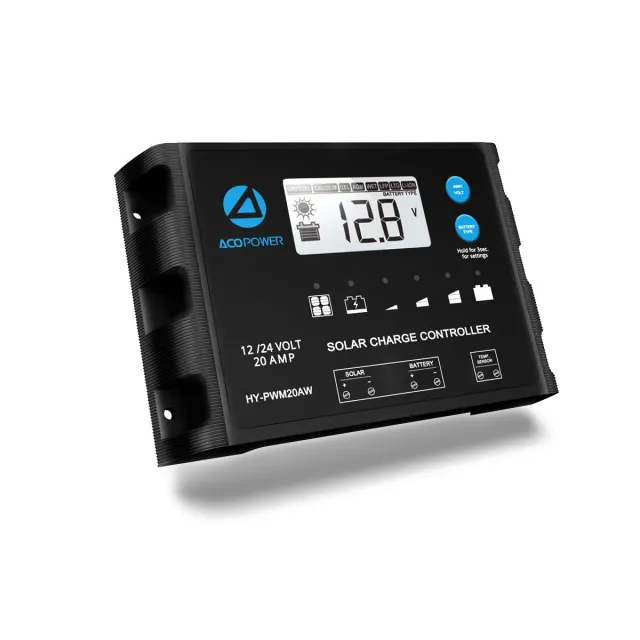 ACOPOWER ProteusX regulator solar PWM 20A 12/24V