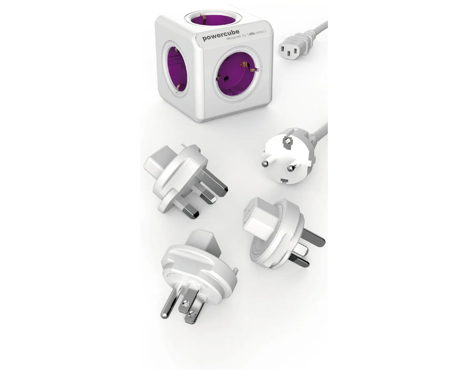 PowerCube Rewirable Original 1m priza cub gri 5 prize