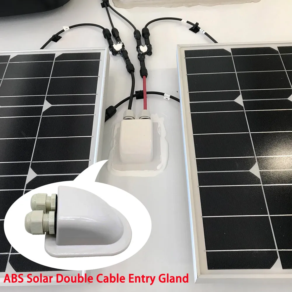 ACOPOWER 1x200W kit solar rulotă PWM 20A mono