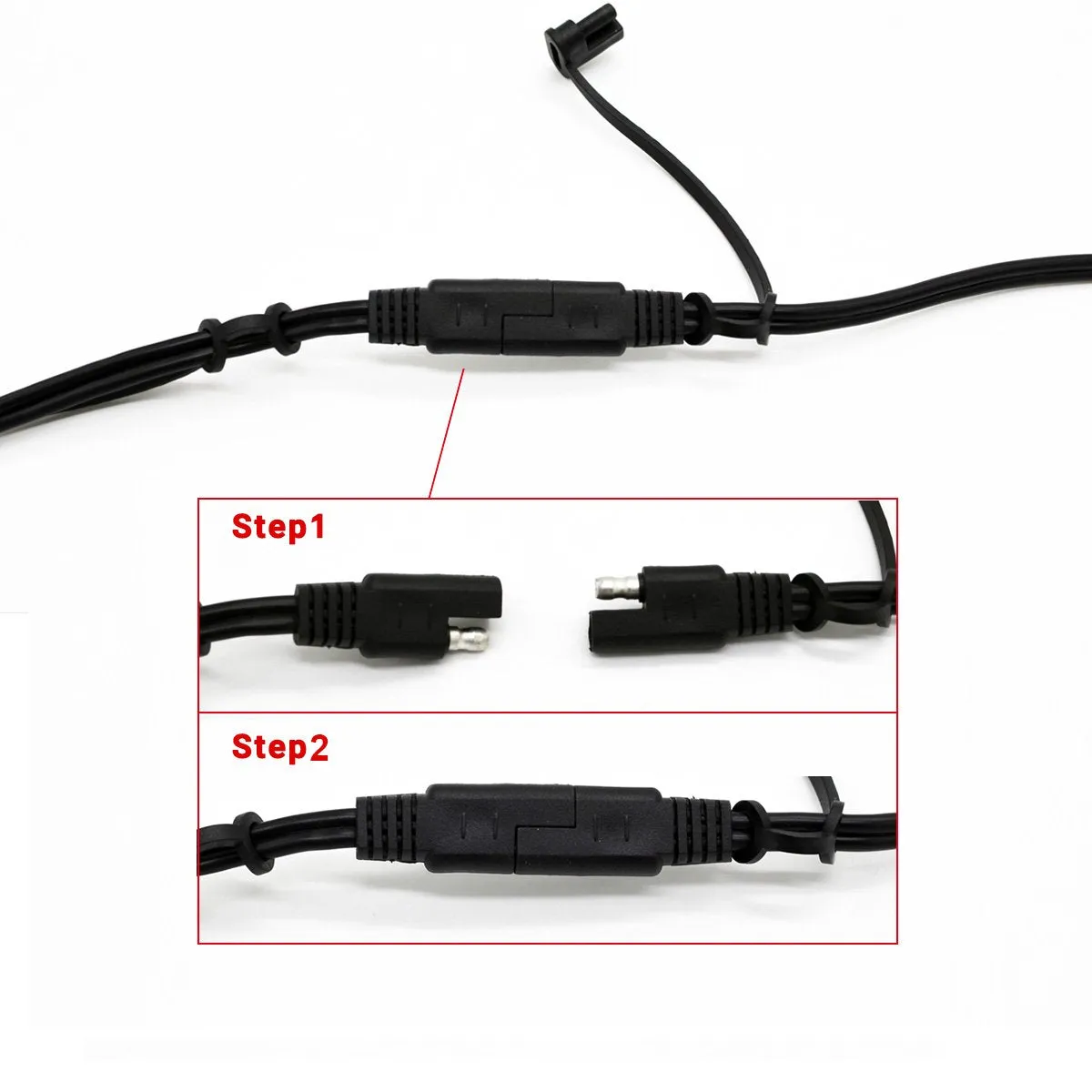 ACOPOWER SAE cablu prelungitor 14AWG 20ft 6m solar