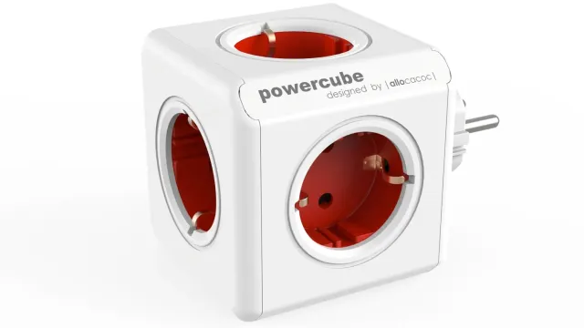 PowerCube Original adaptor cub verde 5 prize 3500W