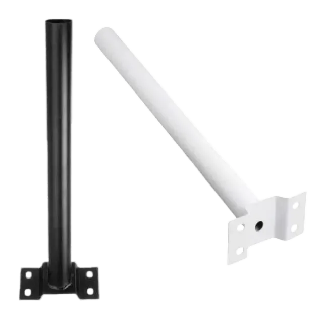 Rom Cablu suport consola stalp brat 50cm alb mat
