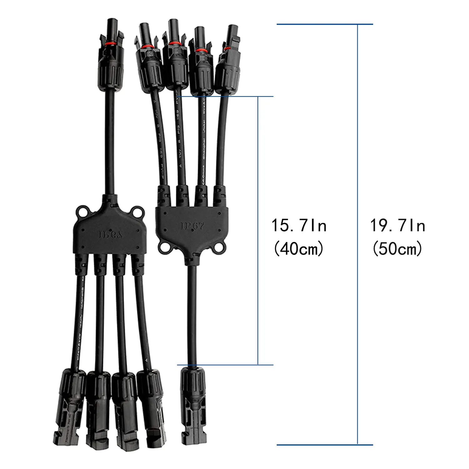 ACOPOWER conector solar 4 la 1 pereche MMMMF+FFFFM