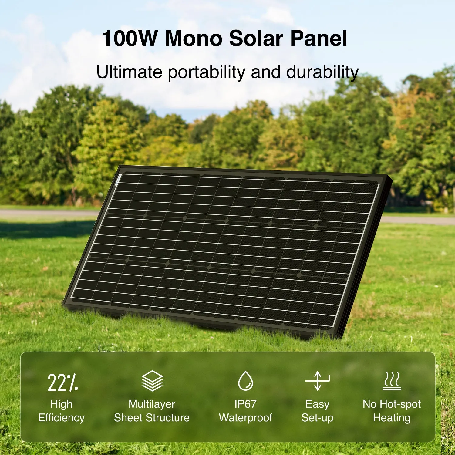 ACOPOWER panou solar monocristalin 200W 12V