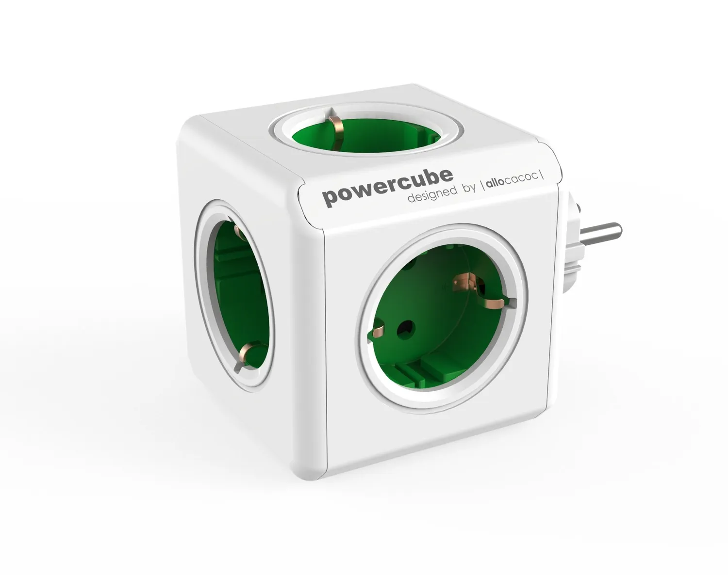 PowerCube Original adaptor cub verde 5 prize 3500W