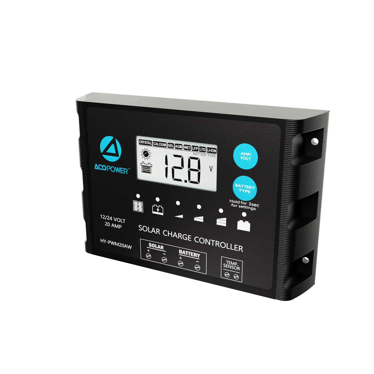 ProteusX controler solar PWM 20A 12V/24V impermeabil