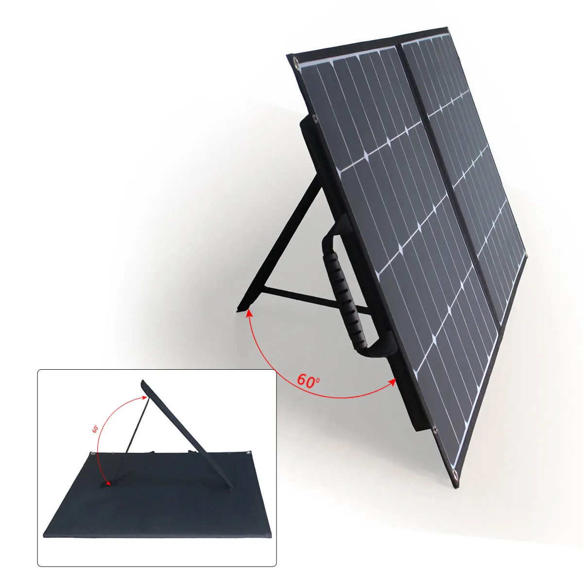 ACOPOWER Sunpower Panou Solar Pliabil 100W Portabil