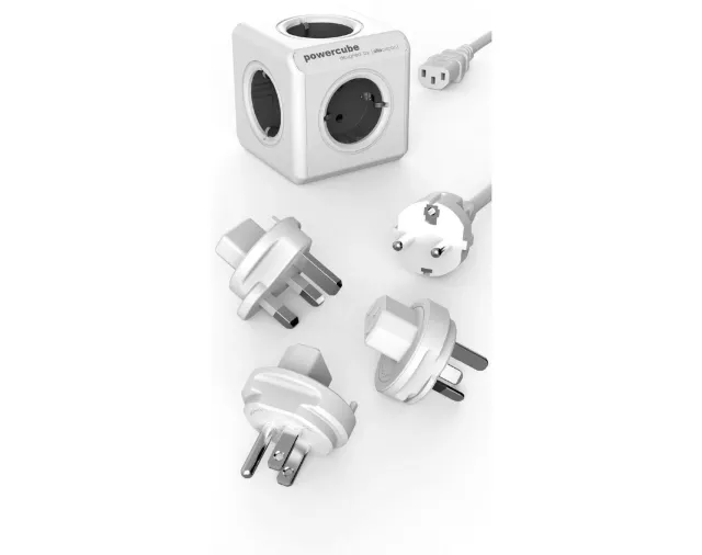 PowerCube Rewirable Original 1m priza cub gri 5 prize