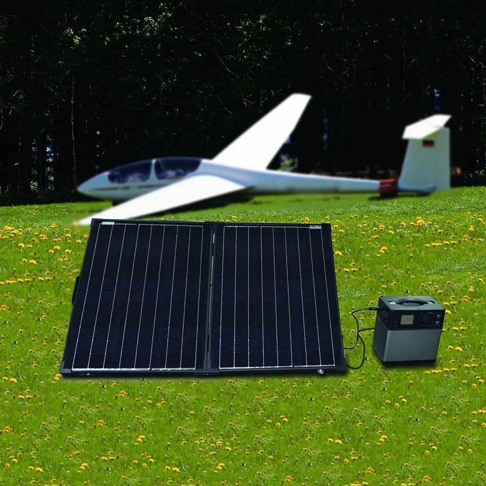 ACOPOWER PTP panou solar portabil 100W valiza extensie 2x50W