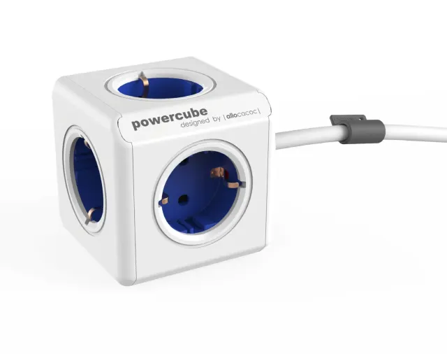 PowerCube Extended 1,5m prelungitor gri 5 prize