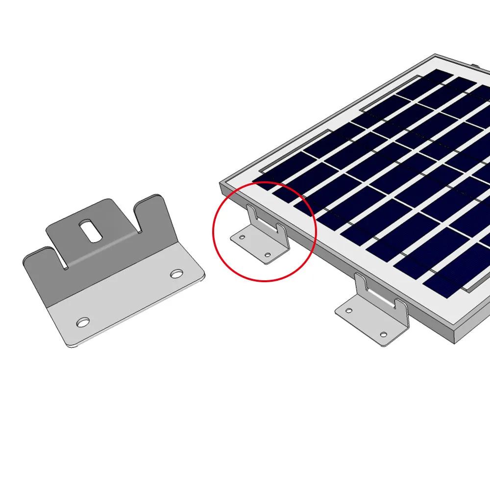 ACOPOWER suport prindere Z panou solar aluminiu set suruburi