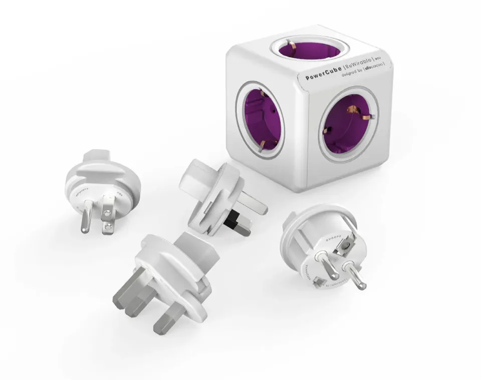 PowerCube Rewirable Original priza cub gri 5 prize 1200W