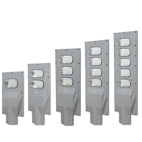 Rom Cablu All in One lampa stradala solara set cu stalp