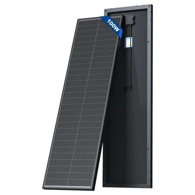 ACOPOWER panou solar slim 100W 12V N-Type