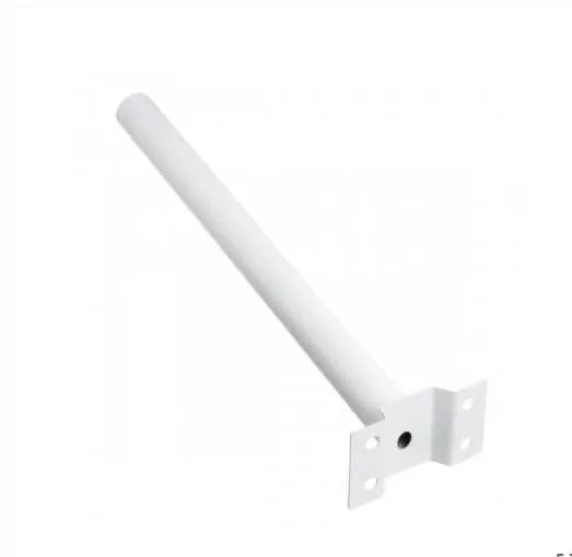 Rom Cablu suport consola stalp brat 50cm alb mat