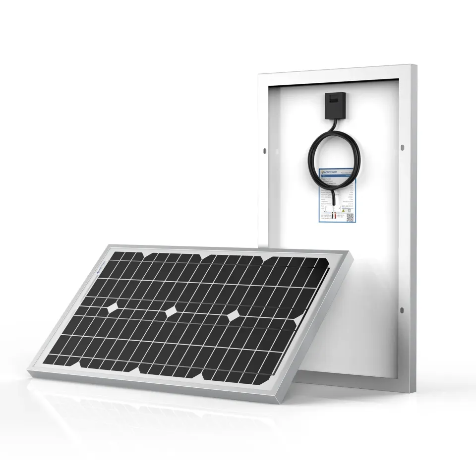 ACOPOWER panou solar 30W 12V monocristalin IP65